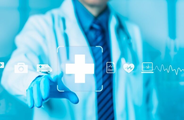 Illustrazione dell'intelligenza artificiale in sanità