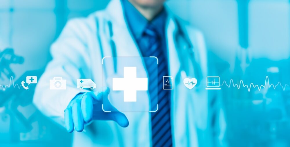 Illustrazione dell'intelligenza artificiale in sanità