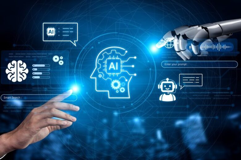 Illustrazione sull'adozione dell'intelligenza artificiale