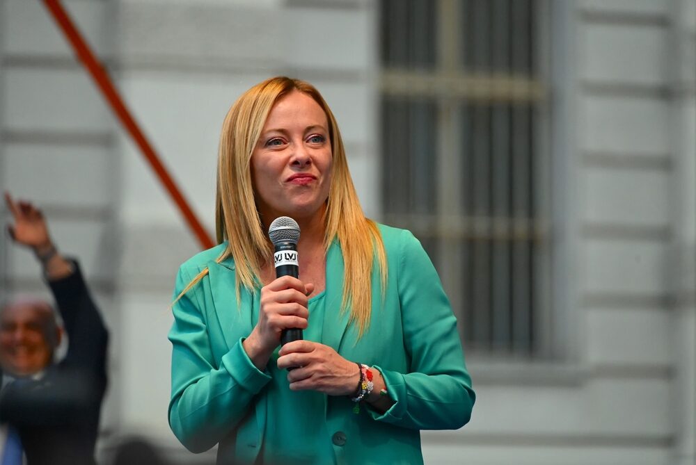 Giorgia Meloni e Kemi Badenoch durante l'incontro a Roma
